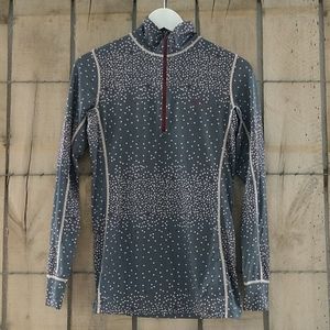 Quarter Zip Active LS Shirt